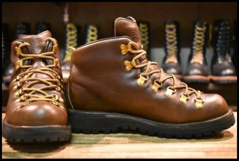 【8EE 良品 80周年モデル 白タグ】Danner ダナー マウンテンライト 30822 茶 ブラウン ゴアテックス GORE-TEX ブーツ HOPESMORE