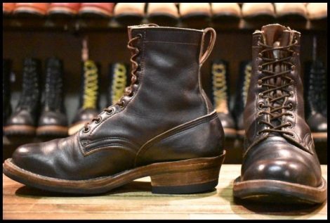 【8E 良品】WHITE’S ホワイツ スモークジャンパー ブラウン 茶 ビブラム269シングル 編み上げ レースアップ ブーツ HOPESMORE