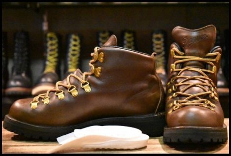 【8EE 良品 80周年モデル 白タグ】Danner ダナー マウンテンライト 30822 茶 ブラウン ゴアテックス GORE-TEX ブーツ HOPESMORE