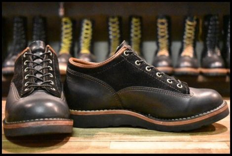 【7E 箱付 美品】WESCO ウエスコ カスタムJHクラシックスLTT オックスフォード 黒 ブラック ジョンヘンリー ブーツ HOPESMORE
