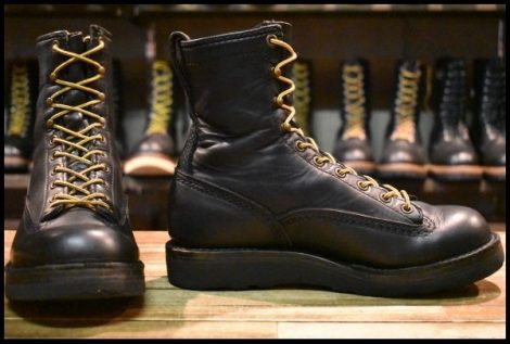 【6D 箱付 良品 17年】WESCO ウエスコ カスタムジョブマスターLTT 黒 ブラック 編み上げ レースアップ ブーツ HOPESMORE