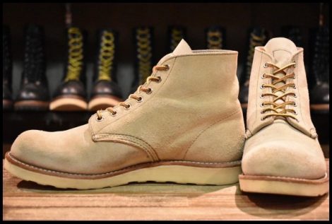 【9E 良品 11年】レッドウィング 8167 スエード アイリッシュセッター ホーソーンアビレーン 編み上げ ブーツ redwing HOPESMORE