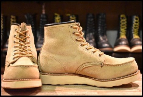 【7E 箱付 良品 羽タグ】レッドウィング 8173 スエード アイリッシュセッター ラフアウト 編み上げ レースアップ ブーツ redwing HOPESMORE