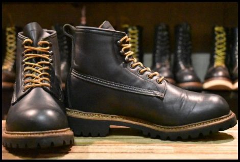 【7.5D 良品 13年】レッドウィング 2930 アイスカッター 黒 ブラック オッターテイル ライニング付 防寒 ブーツ redwing HOPESMORE