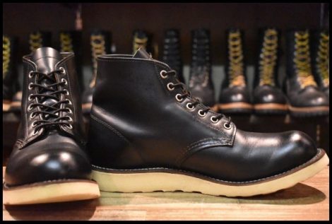 【8.5D 良品 15年】レッドウィング 9870 アイリッシュセッター ブラック クローンダイク 黒 編み上げ ブーツ redwing HOPESMORE