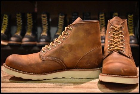 【9D 美品 15年】レッドウィング 9111 アイリッシュセッター 茶 カッパー ラフ＆タフ プレーントゥ 編み上げ ブーツ redwing HOPESMORE