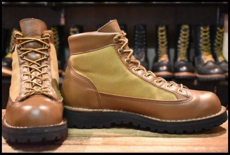 【10EE 良品 白タグ】Danner ダナーライト 30420X 茶 ブラウン カーキ ゴアテックス GORE-TEX 編み上げ ハイキング ブーツ HOPESMORE