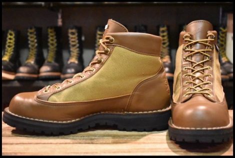 【10EE 良品 白タグ】Danner ダナーライト 30420X 茶 ブラウン カーキ ゴアテックス GORE-TEX 編み上げ ハイキング ブーツ HOPESMORE