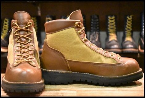 【7EE 良品 白タグ】Danner ダナーライト 30420X 茶 ブラウン カーキ ゴアテックス GORE-TEX 編み上げ ハイキング ブーツ HOPESMORE