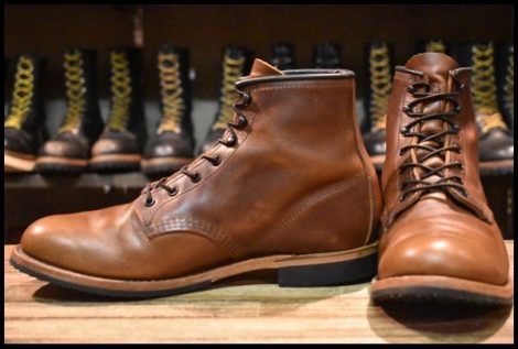 【9D 良品 24年】レッドウィング 9422 ベックマン シガー エクスカリバー プレーントゥ 編み上げ 9016 9416 ブーツ redwing HOPESMORE