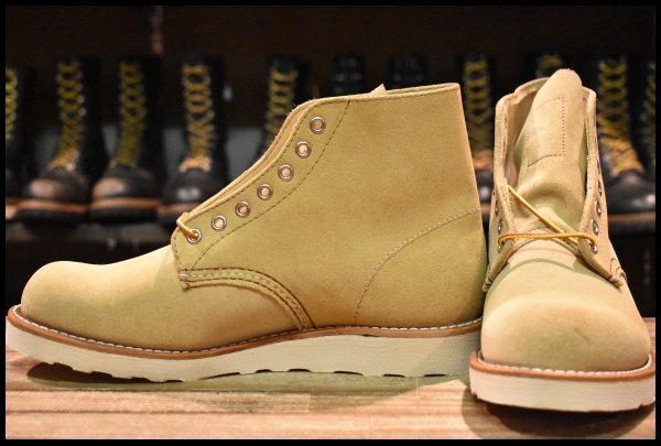 【8D 未使用 25年】レッドウィング 8167 スエード アイリッシュセッター ホーソーンアビレーンラフアウト ブーツ redwing HOPESMORE