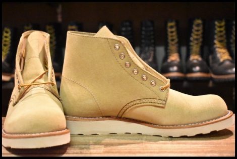 【8D 未使用 25年】レッドウィング 8167 スエード アイリッシュセッター ホーソーンアビレーンラフアウト ブーツ redwing HOPESMORE