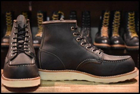 【7.5D 箱付 美品 23年】レッドウィング 8890 アイリッシュセッター チャコール ラフ＆タフ モック レースアップ ブーツ redwing HOPESMORE