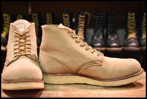 【7E 良品 10年】レッドウィング 8167 スエード アイリッシュセッター ホーソーンアビレーン プレーントゥ ブーツ redwing HOPESMORE