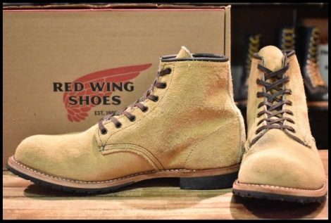 【10D 箱付 良品 12年 TYPE-B】レッドウィング 2960 キャメル ララミー 茶 プレーントゥ ベックマン ブーツ redwing HOPESMORE
