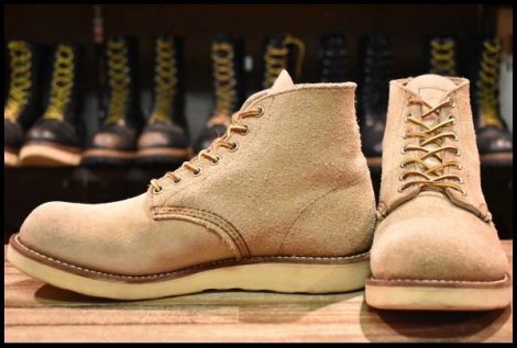 【7E 良品 10年】レッドウィング 8167 スエード アイリッシュセッター ホーソーンアビレーン プレーントゥ ブーツ redwing HOPESMORE