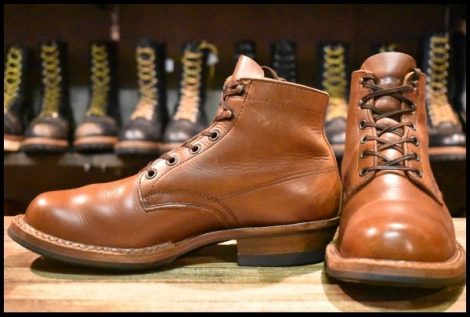 【7.5E 良品】WHITE’S ホワイツ セミドレス ブリティッシュタン クロムエクセル ビブラム269シングル 編み上げ ブーツ HOPESMORE