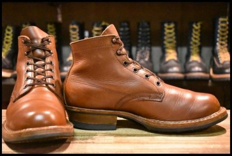 【7.5E 良品】WHITE’S ホワイツ セミドレス ブリティッシュタン クロムエクセル ビブラム269シングル 編み上げ ブーツ HOPESMORE