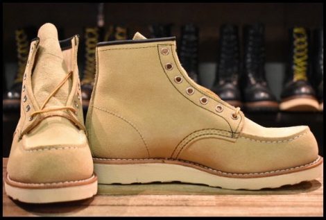 【8E 箱付 未使用 犬タグ復刻 20年】レッドウィング 8173 スエード アイリッシュセッター ラフアウト 編み上げ ブーツ redwing HOPESMORE