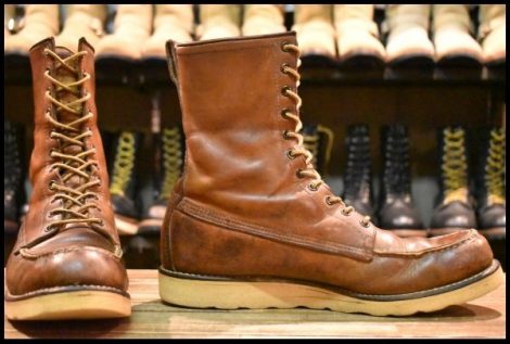 【12AA 中古 生産国表記無犬タグ スクエアステッチ 60’~70’S】レッドウィング 877 アイリッシュセッター ビンテージ ブーツ HOPESMORE