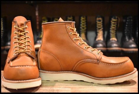【8E 美品 25年】レッドウィング 875 アイリッシュセッター 茶 オロレガシー モックトゥ レースアップ ブーツ redwing HOPESMORE