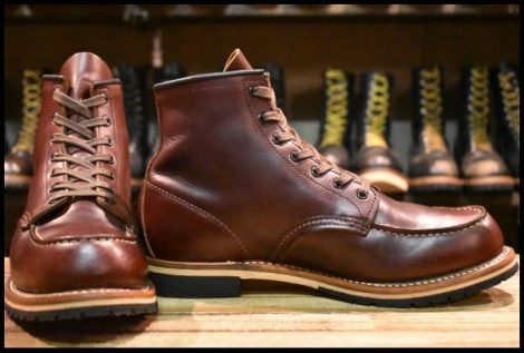 【8.5D 美品 07年】レッドウィング 1910 ベックマン ホーウィンクロムエクセル モックトゥ ブーツ redwing 9011 9411 HOPESMORE