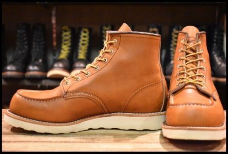 【8E 美品 25年】レッドウィング 875 アイリッシュセッター 茶 オロレガシー モックトゥ レースアップ ブーツ redwing HOPESMORE