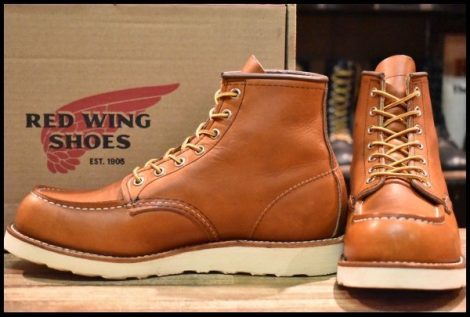 【8.5D 箱付 美品 22年】レッドウィング 875 アイリッシュセッター 茶 オロレガシー モック レースアップ ブーツ redwing HOPESMORE