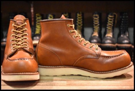 【9.5E 良品 16年】レッドウィング 875 アイリッシュセッター 茶 オロレガシー モックトゥ 編み上げ ブーツ redwing HOPESMORE