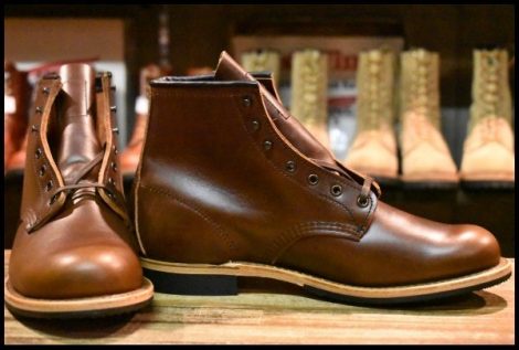 【9D 箱付 未使用 25年】レッドウィング 9422 ベックマン シガー エクスカリバー プレーントゥ 9016 9416 ブーツ redwing HOPESMORE