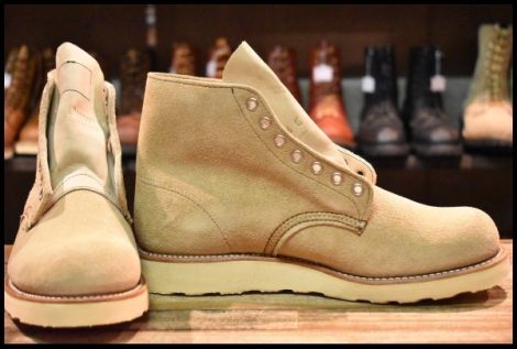 【7.5E DEAD LEGEND 犬タグ 99年】レッドウィング 8167 スエード アイリッシュセッター 茶 ラフアウト ブーツ redwing HOPESMORE