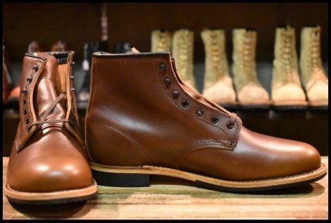 【10D 箱付 未使用 24年】レッドウィング 9422 ベックマン シガー エクスカリバー プレーントゥ 9016 9416 ブーツ redwing HOPESMORE