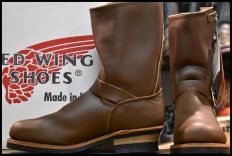 【9D 箱付 DEAD 2NDモデル PT99刺繍】レッドウィング 8272 エンジニア 茶 ベルバリタン ブラウン スチールトゥ ブーツ redwing HOPESMORE