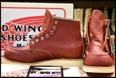 【6.5E 箱付 DEAD 犬タグ 香港返還モデル 98年】レッドウィング 8875 アイリッシュセッター 赤茶 オロラセット ブーツ redwing HOPESMORE