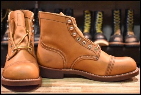 【7.5D 箱付 未使用 11年】レッドウィング 8112 アイアンレンジ オロイジナル 茶 キャップトゥ アイアンレンジャー redwing HOPESMORE