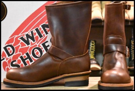 【9D 箱付 DEAD 100周年限定 04年】レッドウィング 8258 エンジニア ホーウィン クロムエクセル 茶 ブラウン ブーツ redwing HOPESMORE