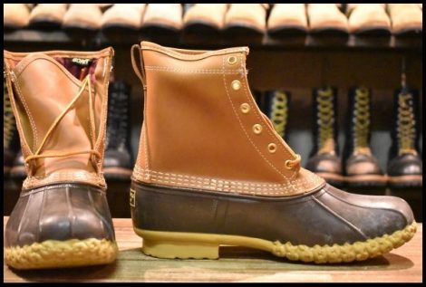 【8W 箱付 未使用】 L.L.BEAN 212080 メインハンティングシューズ ゴアテックス GORE-TEX ブラウン 茶 エルエルビーンブーツ HOPESMORE