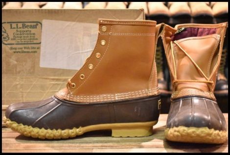 【8W 箱付 未使用】 L.L.BEAN 212080 メインハンティングシューズ ゴアテックス GORE-TEX ブラウン 茶 エルエルビーンブーツ HOPESMORE
