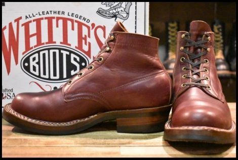 【8E 箱付 良品】WHITE’S ホワイツ セミドレス 2332C #8バーガンディクロムエクセル ビブラム700シングル 編み上げ ブーツ HOPESMORE