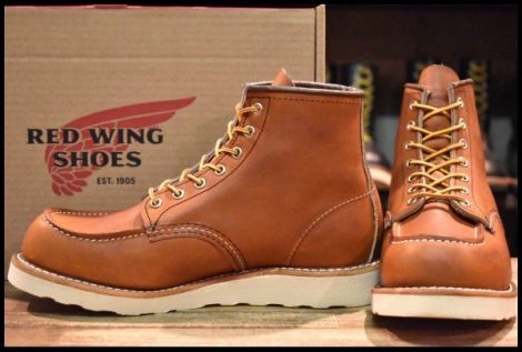 【7.5E 箱付 美品 25年】レッドウィング 875 アイリッシュセッター 茶 オロレガシー モックトゥ レースアップ ブーツ redwing HOPESMORE