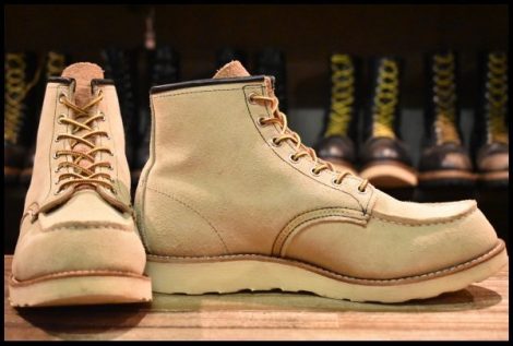 【9E 良品 12年】レッドウィング 8173 スエード アイリッシュセッター ラフアウト 編み上げ レースアップ ブーツ redwing HOPESMORE