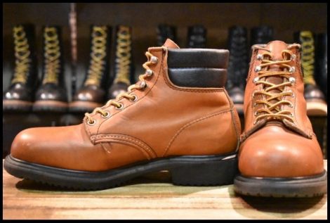 【6.5EE 良品 旧羽タグ】レッドウィング 2245 スーパーソール 赤茶 オロラセット モックトゥ レースアップ 8804 ブーツ redwing HOPESMORE