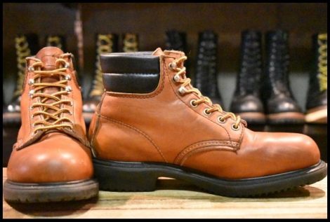 【6.5EE 良品 旧羽タグ】レッドウィング 2245 スーパーソール 赤茶 オロラセット モックトゥ レースアップ 8804 ブーツ redwing HOPESMORE