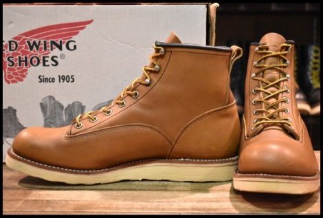 【10D 箱付 良品 08年】レッドウィング 2904 ラインマン 茶 ブラウン オロイジナル LTT 編み上げ レースアップ ブーツ redwing HOPESMORE