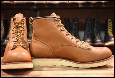 【10D 箱付 良品 08年】レッドウィング 2904 ラインマン 茶 ブラウン オロイジナル LTT 編み上げ レースアップ ブーツ redwing HOPESMORE
