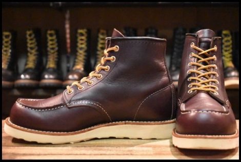 【7.5E 美品 23年】レッドウィング 8847 アイリッシュセッター エクスカリバー ブラックチェリー 編み上げ ブーツ redwing HOPESMORE