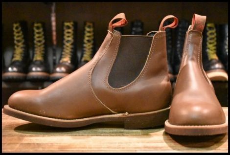 【9.5E DEAD 90’S】レッドウィング 8191 チェルシー サイドゴア 茶 ブラウン ブーツ redwing HOPESMORE