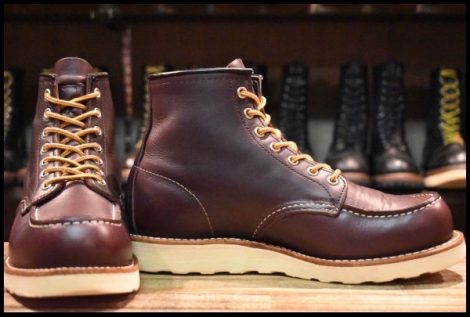 【7.5E 美品 23年】レッドウィング 8847 アイリッシュセッター エクスカリバー ブラックチェリー 編み上げ ブーツ redwing HOPESMORE