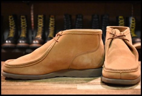 【8EEE 良品】レッドウィング 891 ワラビー ヌバック 茶 ブラウン 短靴 編み上げ ブーツ redwing HOPESMORE