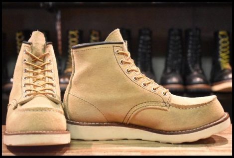 【6.5E 良品 犬タグ復刻 21年】レッドウィング 8173 スエード アイリッシュセッター ホーソーン ラフアウト ブーツ redwing HOPESMORE
